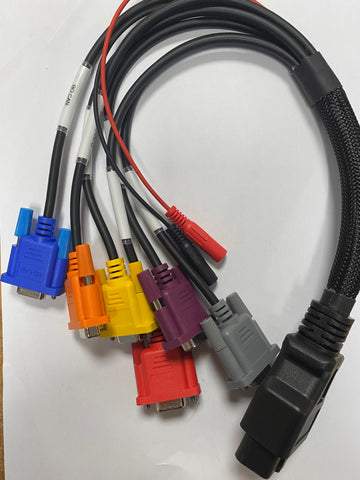 JLR CANFD Breakout Harness - Cable 0.5M – OBDII to D-Type Connection