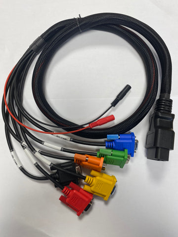 JLR EV2+ Breakout Harness - Cable 1.0M – OBDII to D-Type Connection